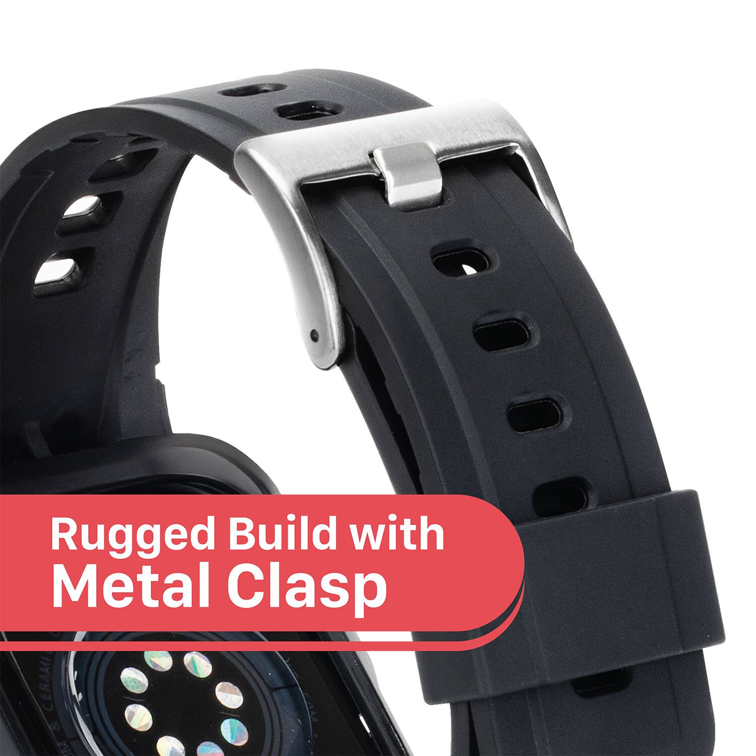 Rugged Build with Metal Clasp