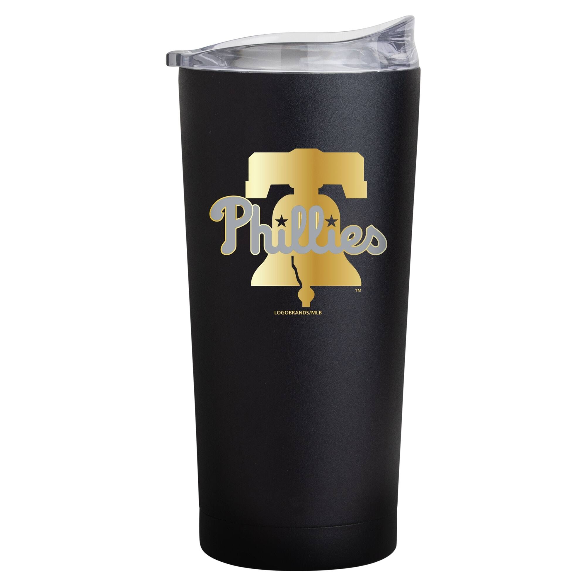 Logo Brands - Black Foil 20oz. Powder Coat Tumbler - Multicolor