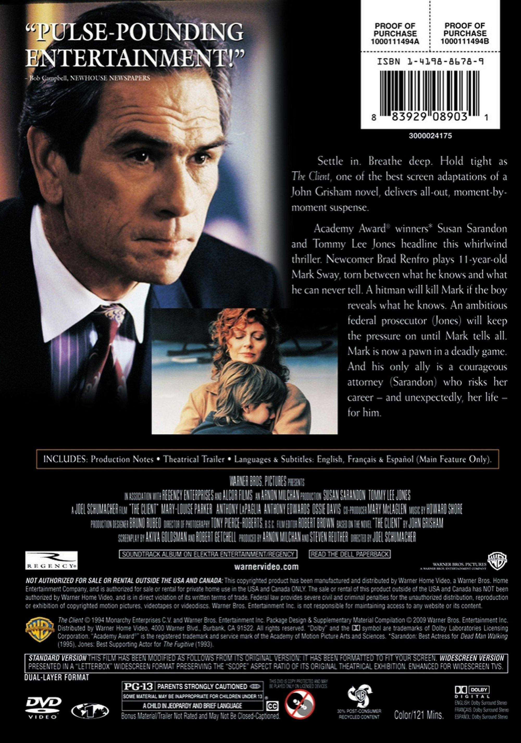 Angle. The Client (DVD New Packaging) [DVD].