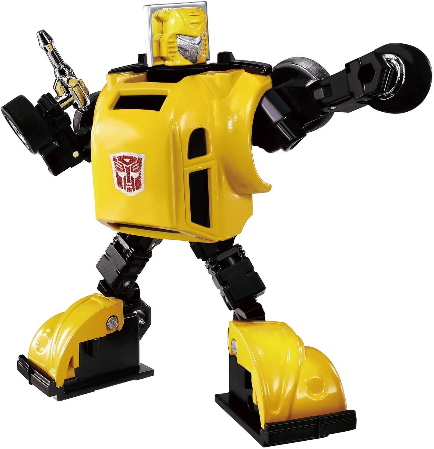 Alt View 3. Hasbro - Transformers - Takara Tomy: Missing Link - C-03 Bumblebee Action Figure   - COLLECTIBLES - Multicolor.