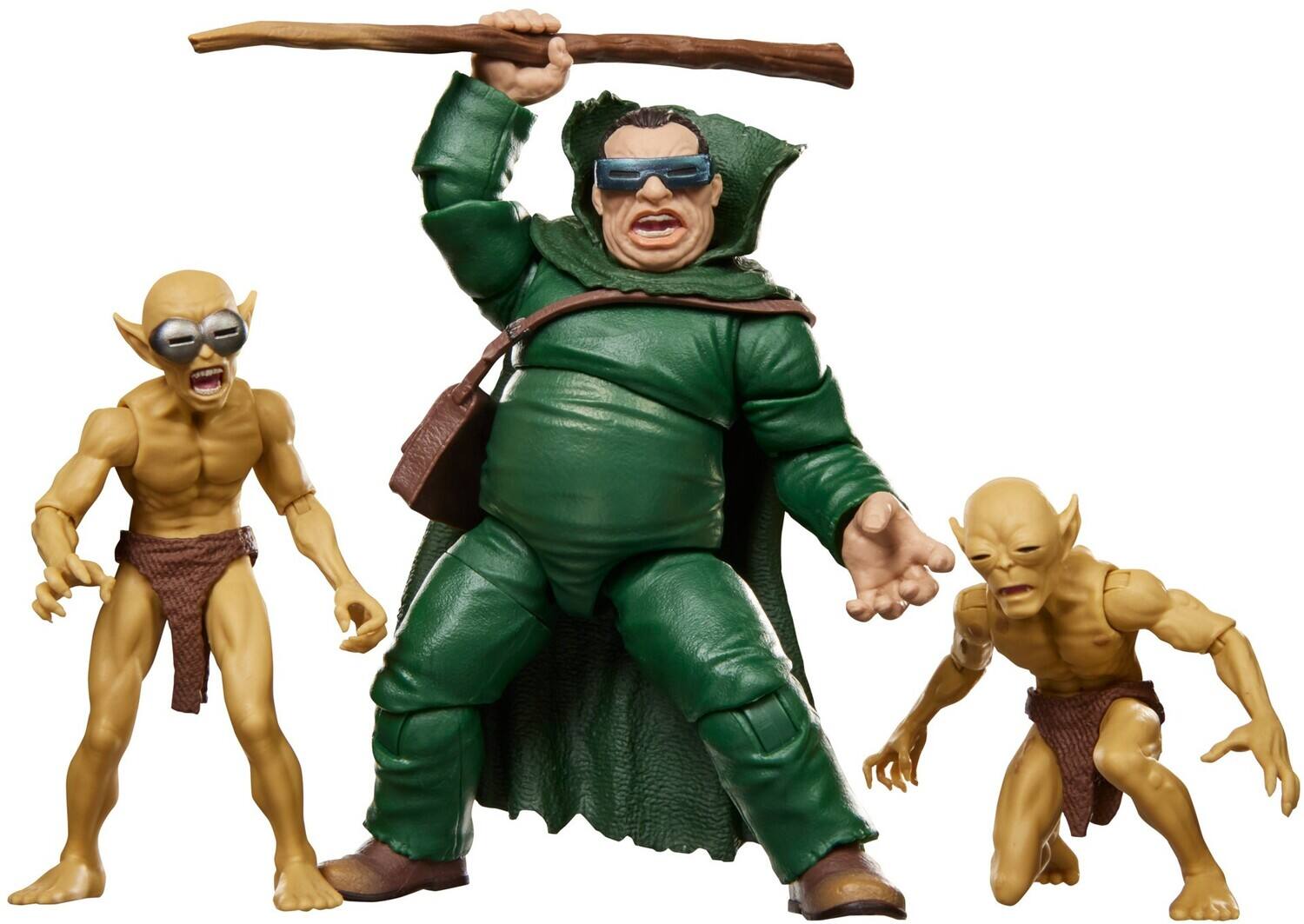 Alt View 3. Hasbro - Fantastic Four Comics - Marvel Legends - Marvel's Mole Man & Moloids Action Figure Multi-Pack   - COLLECTIBLES - Multicolor.