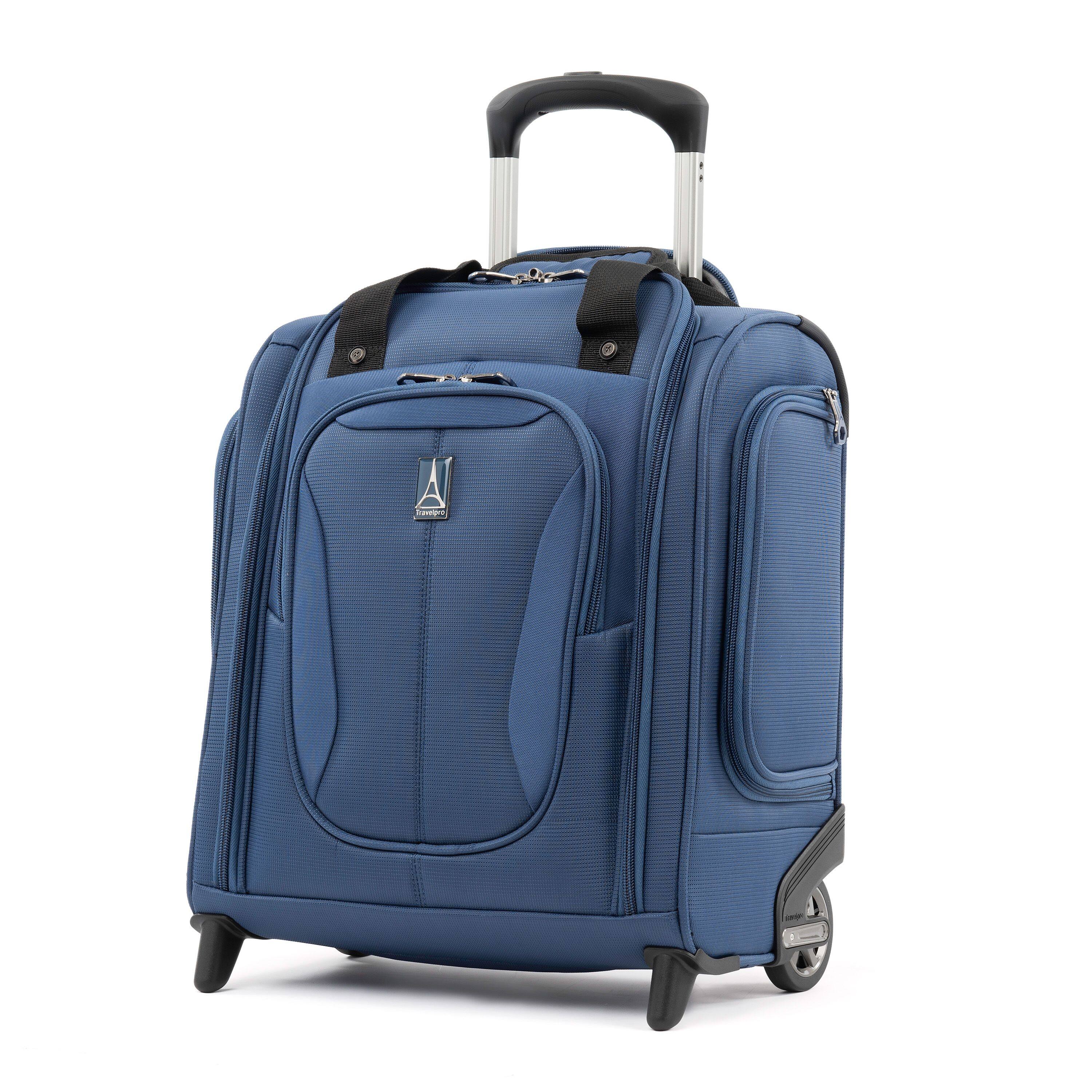 Angle. Travelpro - Travelpro Tourlite Underseat Bag - Blue.