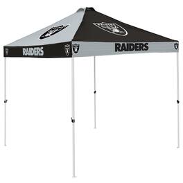 Logo Brands - Las Vegas Raiders Checkerboard Tent - Black