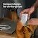 Compact design for on-the-go use
PHILIPS sonicare