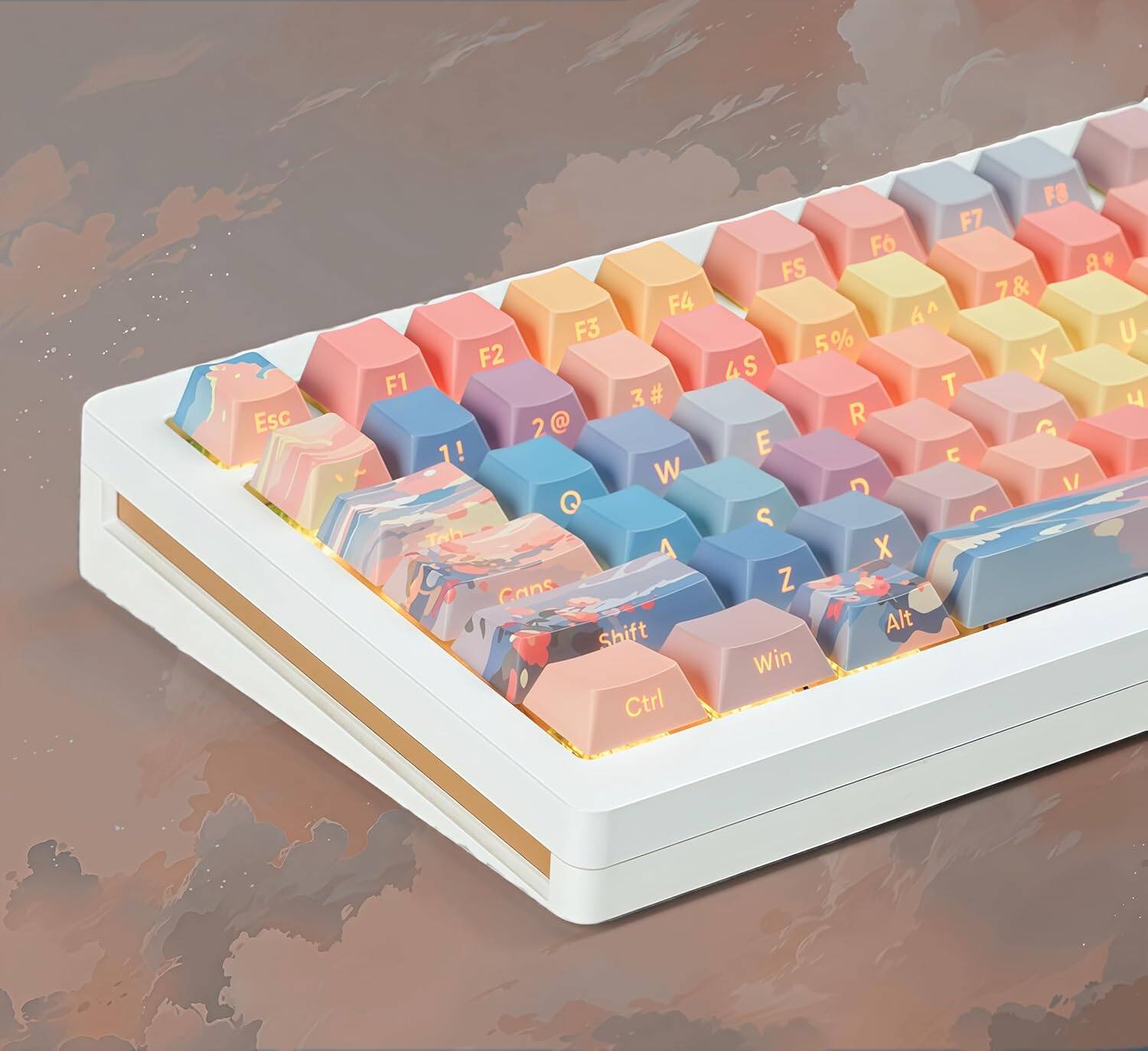 Esc F1 F2 F3 F4 F5 F6 F7 F8 1! 2@ 3# 4$ 5% 6^ 7& 8* Tab Q W E R T Y U I O P A S D F G H J K L Z X C V B N M Shift Ctrl Alt Win