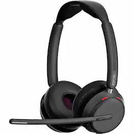 EPOS - IMPACT 1060 Headset - Stereo - USB Type C - Wired/Wireless - Bluetooth - On-ear - Binaural - Ear-cup - 3.94 ft - Black