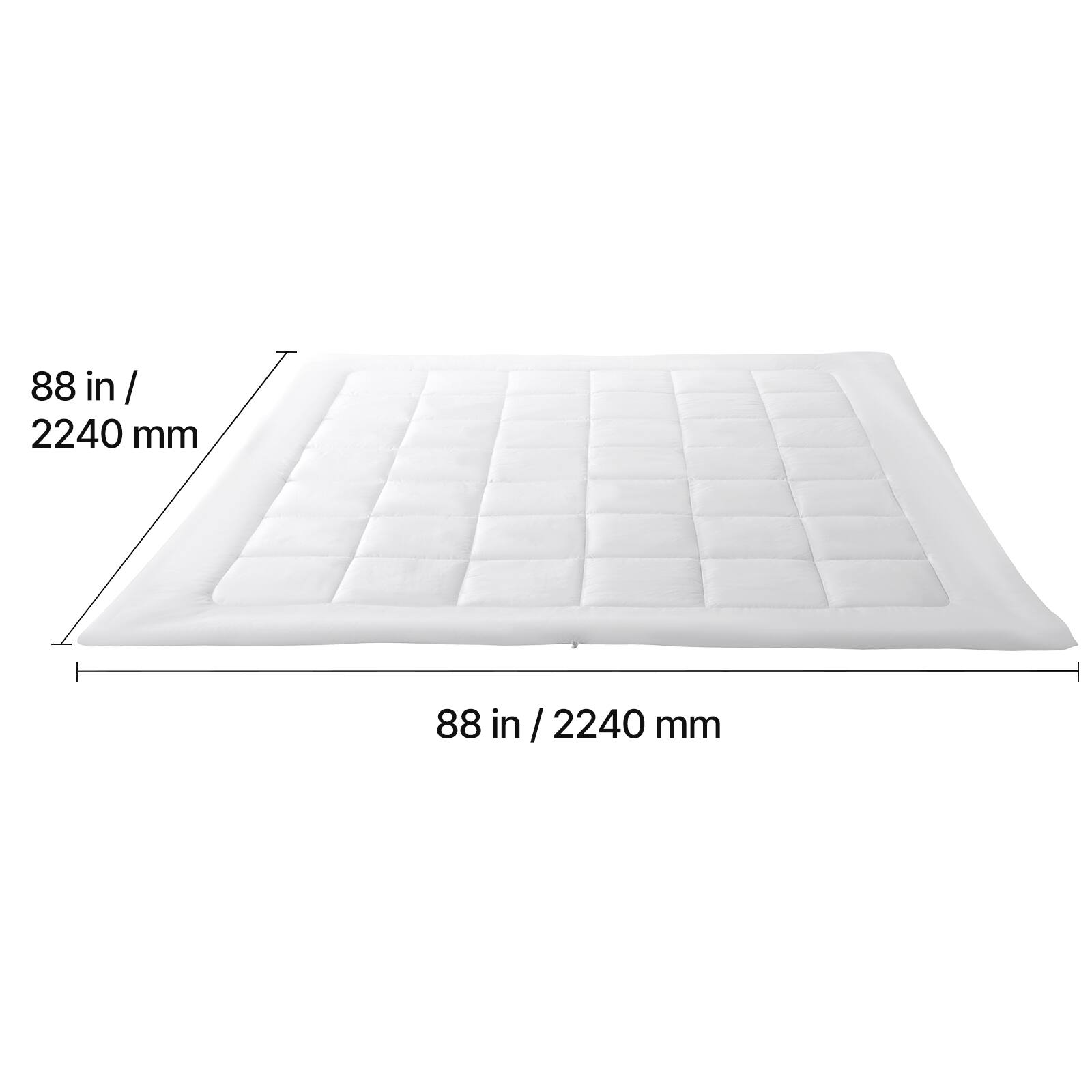 88 in / 2240 mm  
88 in / 2240 mm