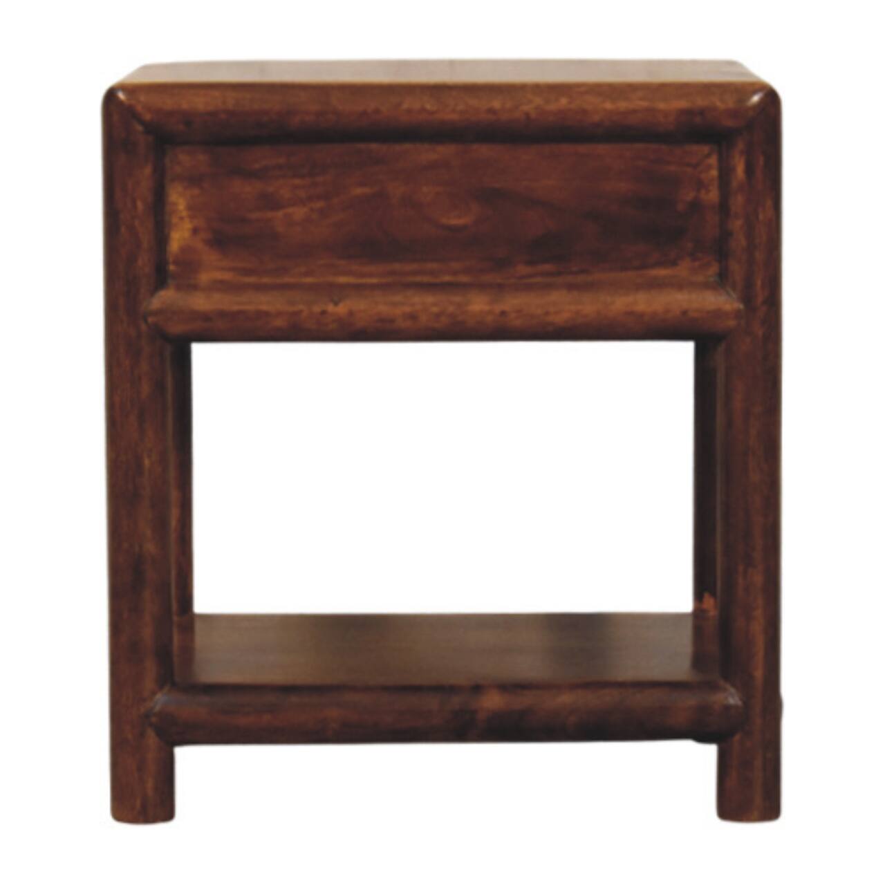 Alt View 5. Artisan Furniture - Artisan Furniture Solid Wood Regency Chestnut Nightstand, 1 Drawer - Chestnut.