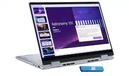 Dell - Plus 14" FHD+ 2-in-1 Touchscreen Laptop - Intel Core Ultra 7 Series 2 256V 2024 - 16GB RAM - 1TB Storage - Copilot+ PC - IST HUB - Ice Blue