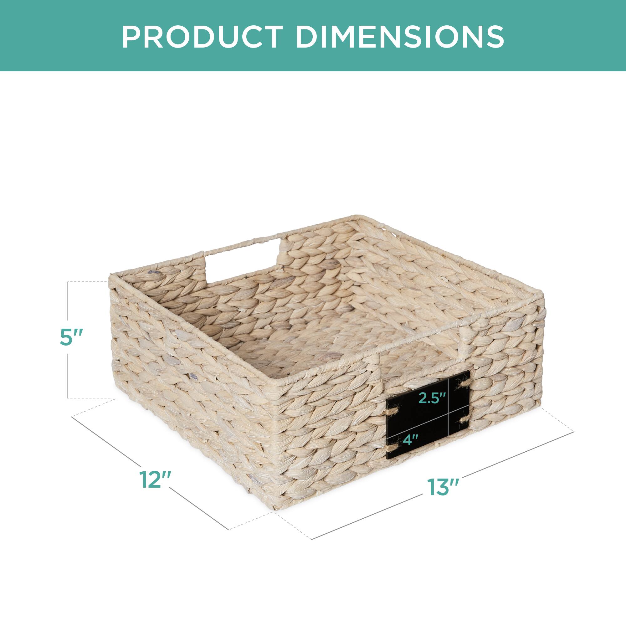 PRODUCT DIMENSIONS

5"  
12"  
13"  
2.5"  
4"