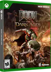 XBOX DOOM: THE DARK AGES XBOX SERIES X MATURE 17+ M ESRB. Bethesda id.