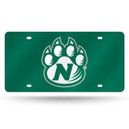 Rico Industries - Northwest Missouri State Bearcats Green Mirrored Laser Cut License Plate Laser Tag - Multi