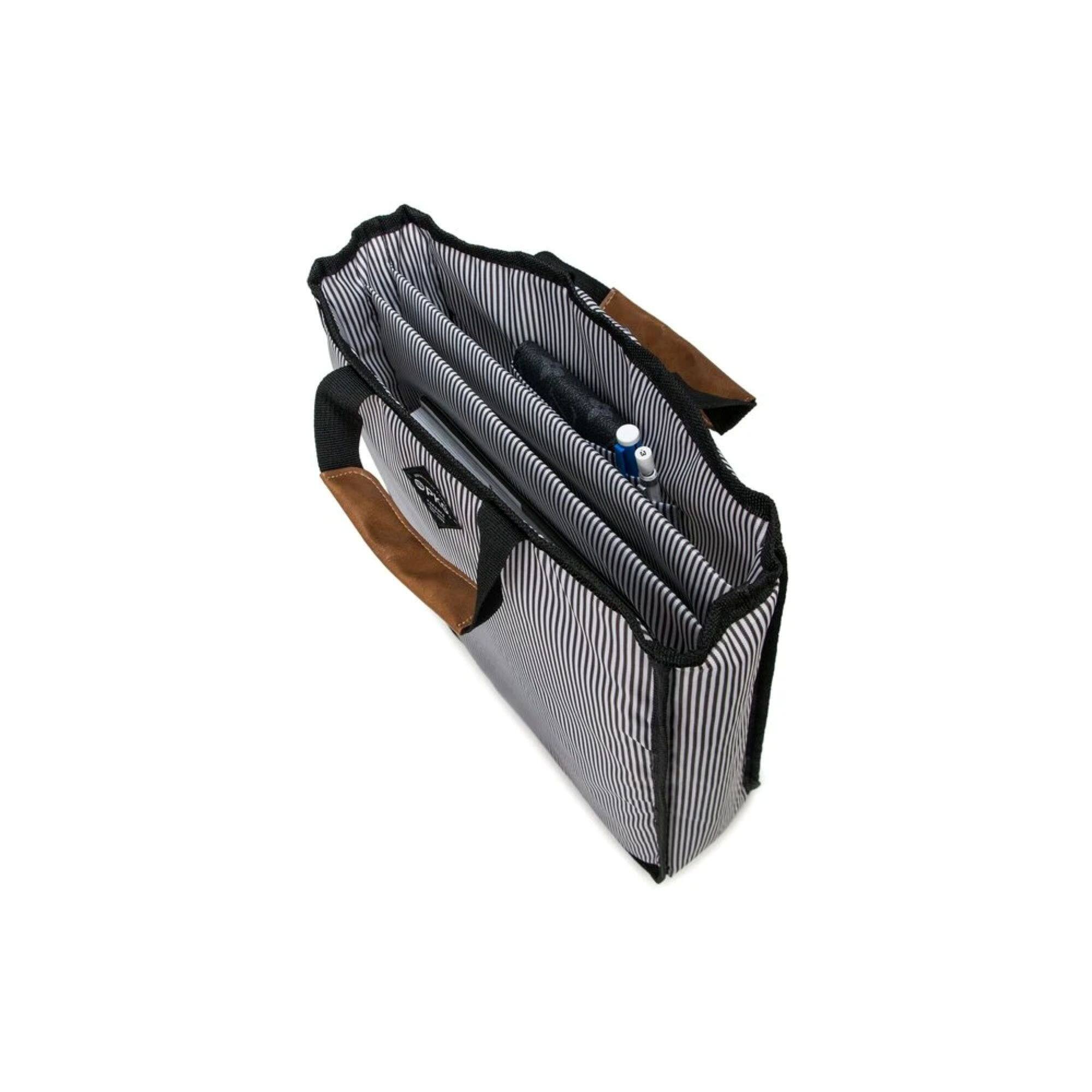 Alt View 4. PKG - Brighton II Foldtop Plus Backpack - Dark Gray.