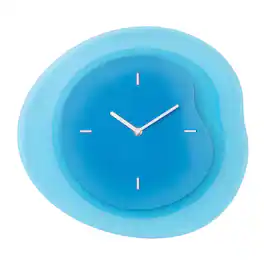 La Crosse Clock Co. - 15.2 Inch Drift Analog Quartz Wall Clock - Blue