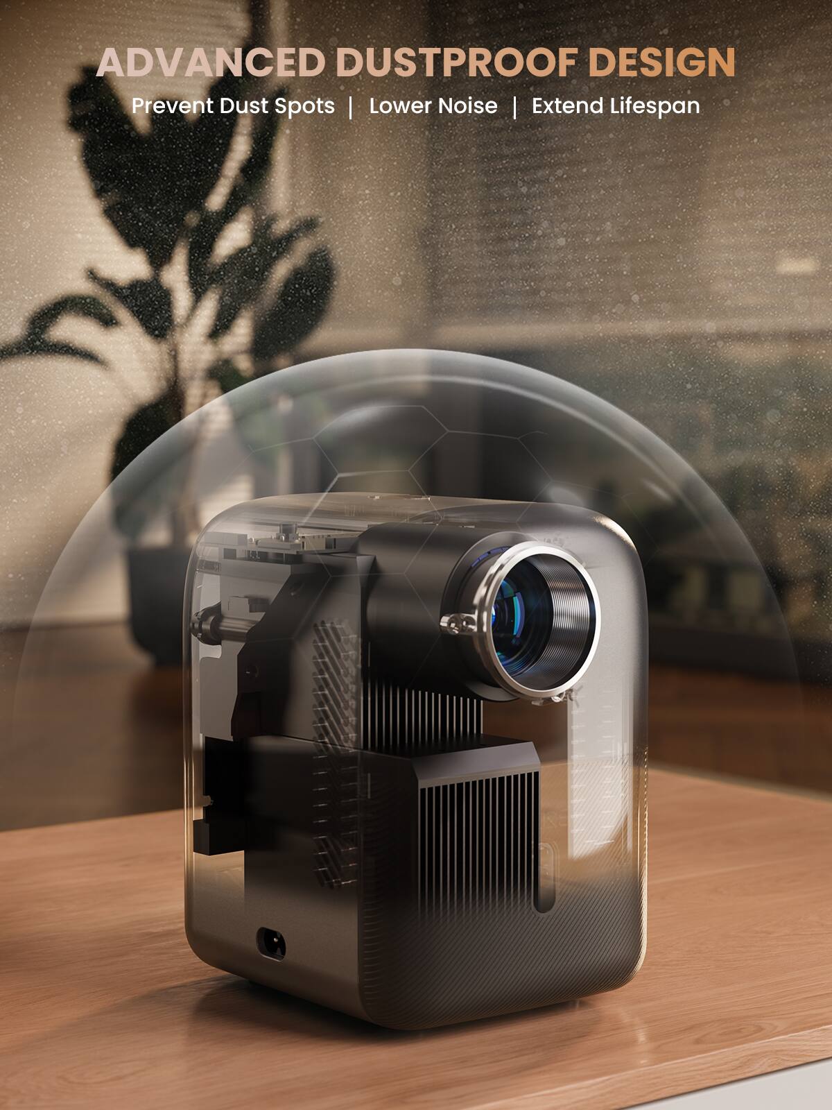 [値下げ交渉OK] GROVIEW プロジェクター Groview Mini Projector 720P 1080P Support Bluetooth HDMI USB Zoom