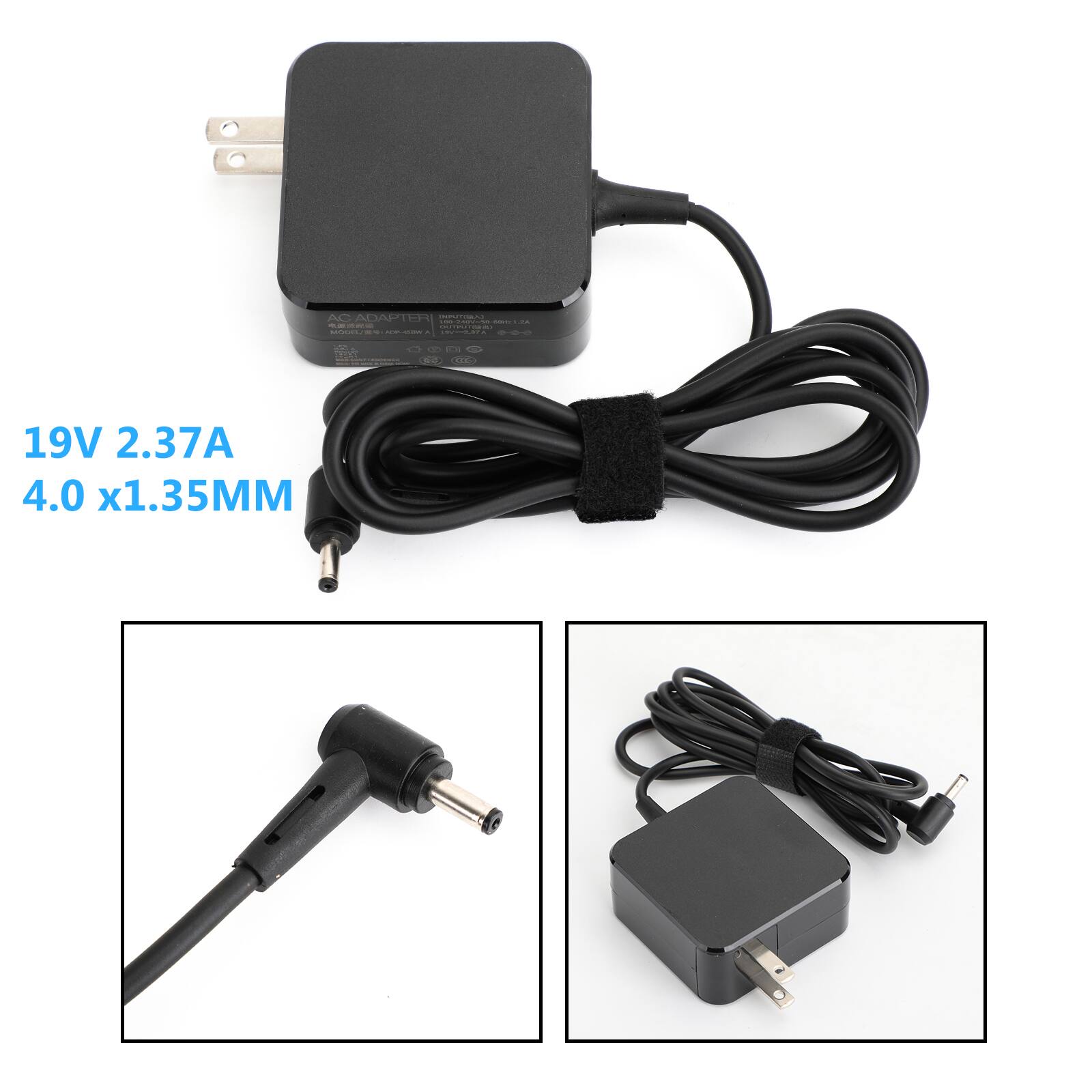 AC ADAPTER  
19V 2.37A  
4.0 x1.35MM