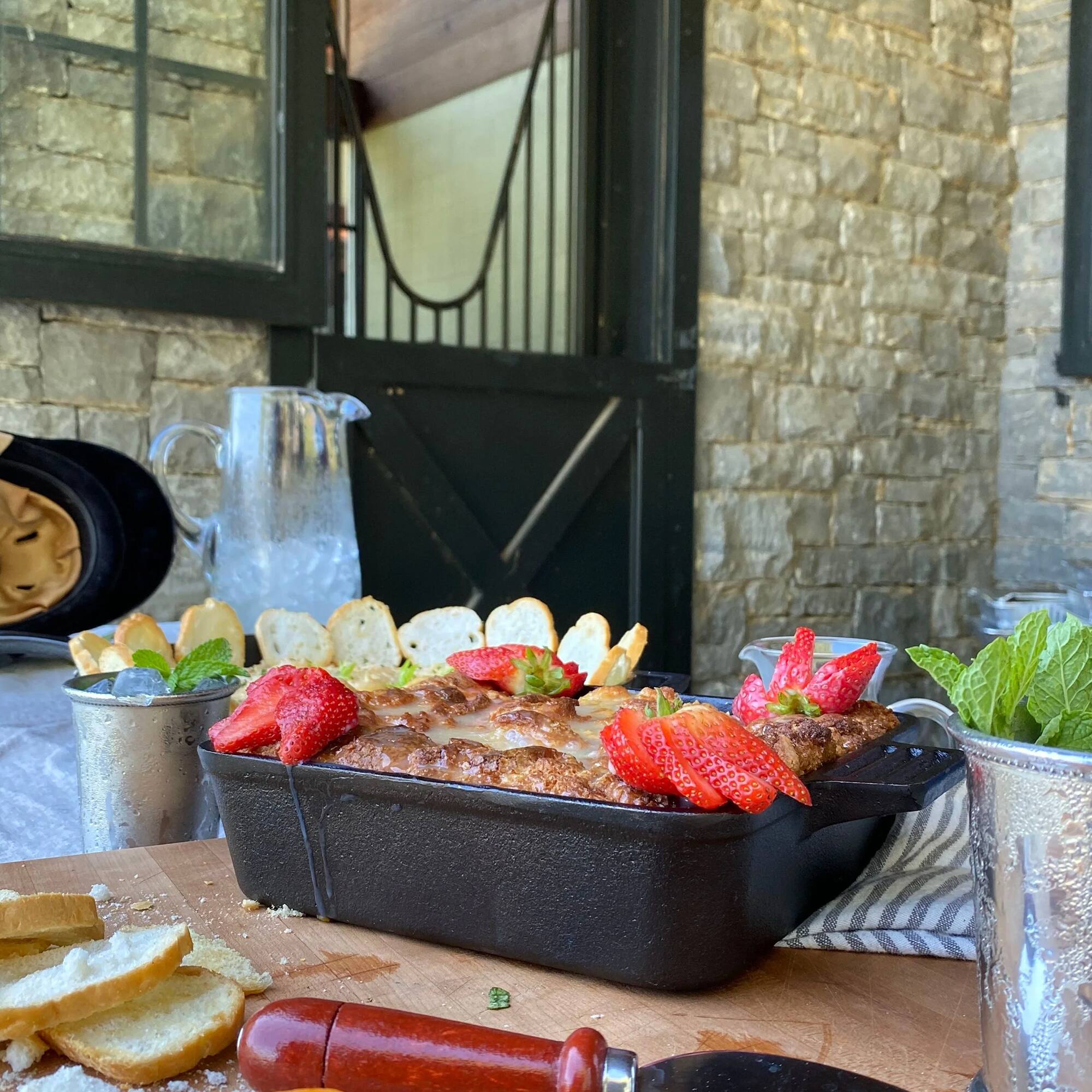 Alt View 4. Bayou Classic - Bayou Classic 8x8 Inch Pre Seasoned Cast Iron Cake Pan Casserole Bakeware Dish - Black.