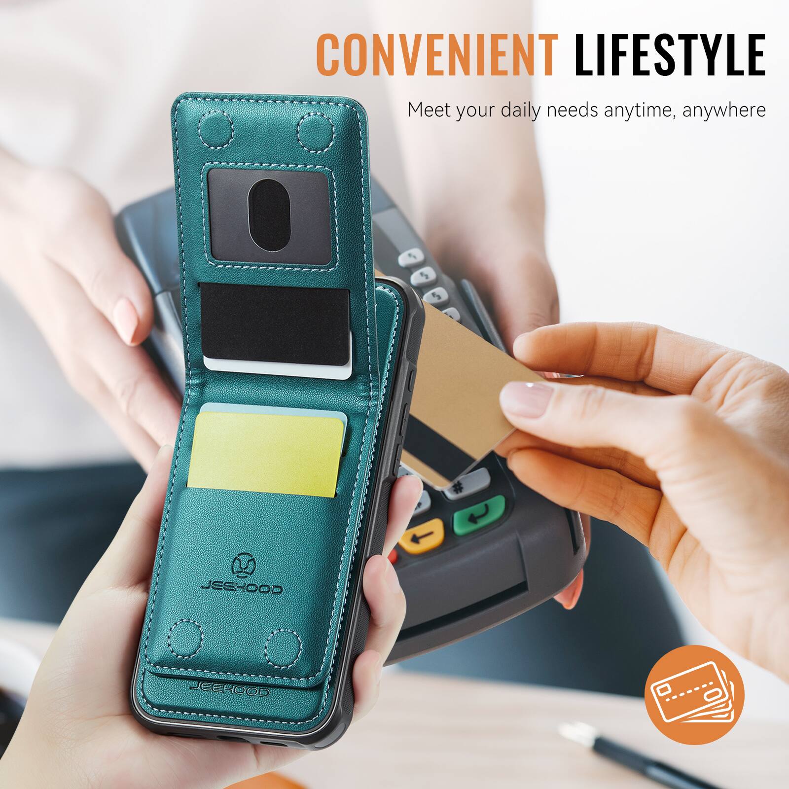 CONVENIENT LIFESTYLE  
Meet your daily needs anytime, anywhere  

JEEHOOD