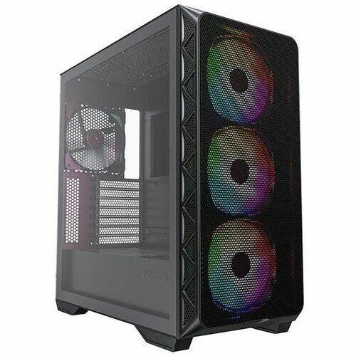 Front. Montech - AIR 903 MAX Ultra-Cooling Mid-Tower with Max Capacity - Black.