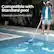Compatible with Standard pool
(telescopic pole not included)