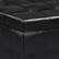 Alt View 13. Simpli Home - Harrison Small Coffee Table Storage Ottoman - Midnight Black.