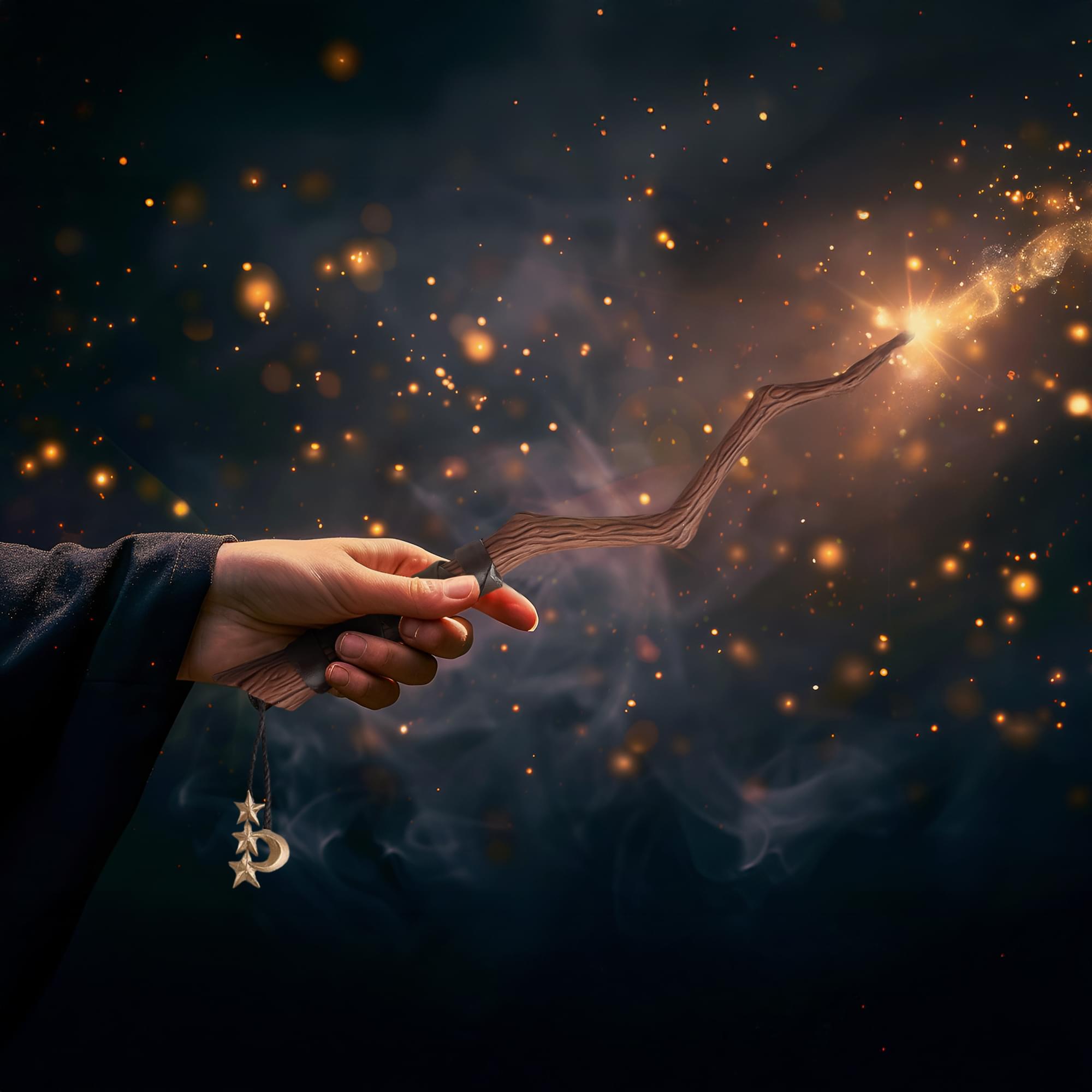 Alt View 10. California Costumes - Fantasy Wand - Brown.