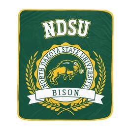 Pegasus - NDSU Bison Bison 50" x 60" University Crest Ultra Soft Blanket - Multicolor