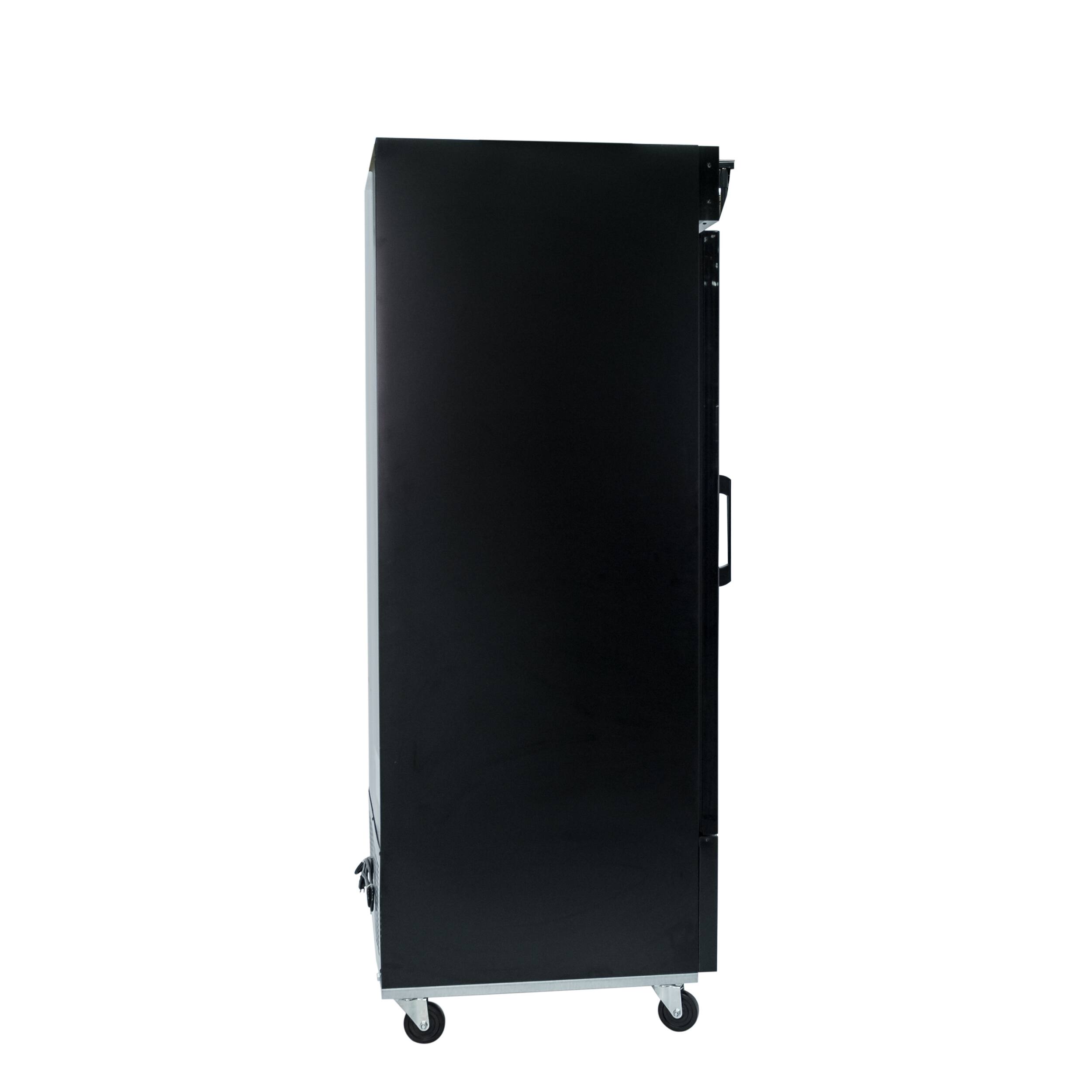 Alt View 1. Magic Chef - Commercial 27 in. 13 cu. ft. Merchandiser Upright Freezer in Black - Black.