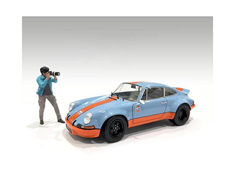 Alt View 3. American Diorama - "Photographers" 6 piece Figure Set for 1/18 Scale Models by American Diorama.