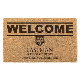 Jardine - Rochester Yellow Jackets 18" x 30" Welcome Doormat - Brown