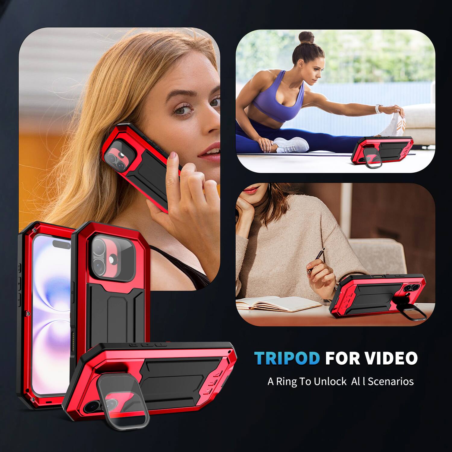 TRIPOD FOR VIDEO  
A Ring To Unlock All Scenarios