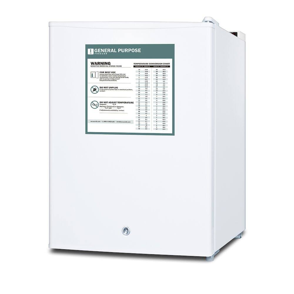Accucold Compact All Freezer White - Best Buy