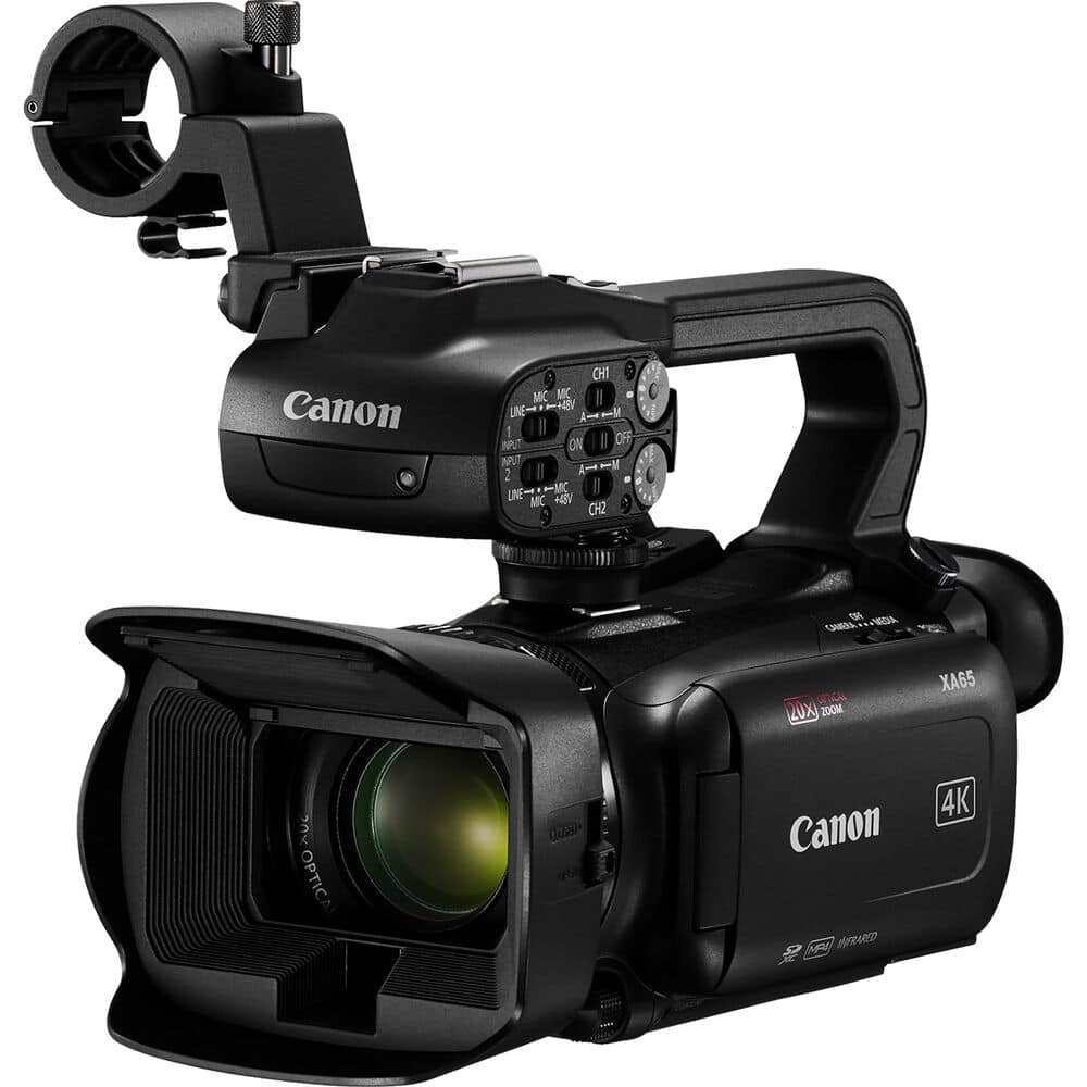 Bundle Canon XA65 Professional UHD 4K Camcorder + 64GB Memory Card
