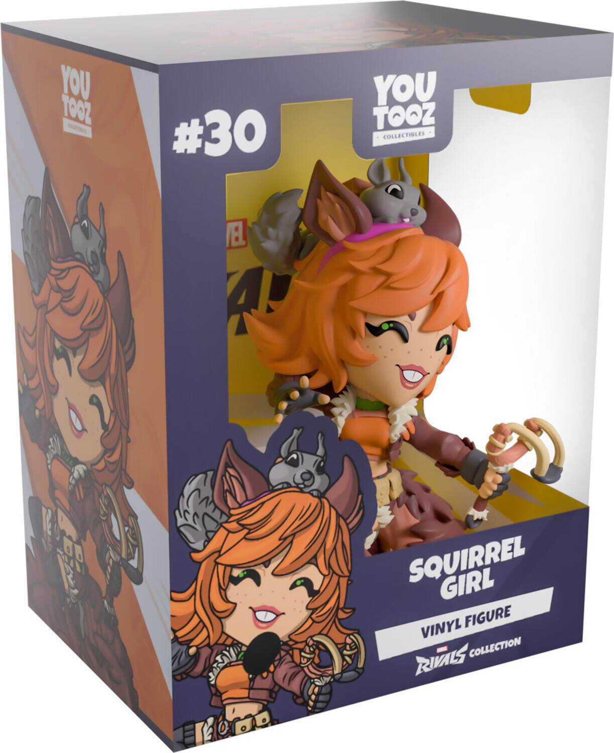 YOU TOOZ #30 YOU TOOZ COLLECTIBLES EL AD SQUIRREL GIRL VINYL FIGURE COLLECTION RIVALS