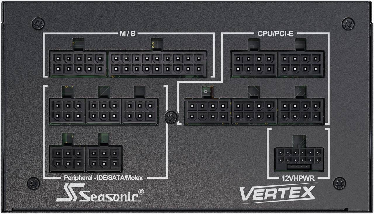 M/B  
CPU/PCI-E  
Peripheral - IDE/SATA/Molex  
Seasonic  
12VHPWR  
VERTEX