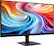 Angle. Acer - KA272K bmiipx 27" UHD IPS ZeroFrame Monitor- Adaptive-Sync Support- (2 x HDMI 2.0, 1 x Display Port 1.2 & 1 x Audio Out) - Black.
