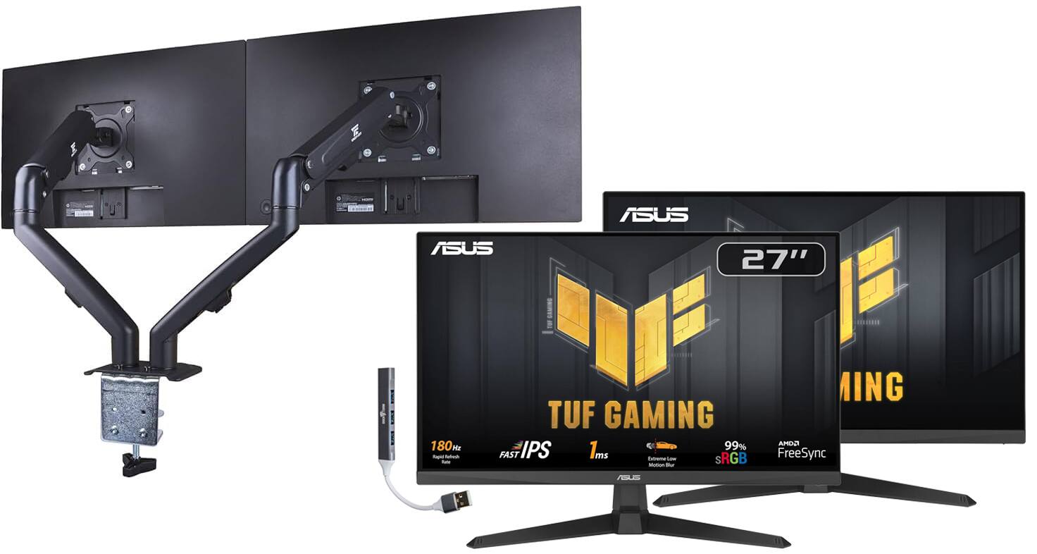 ASUS 27" TUF GAMING IPS 180Hz 1ms 99% sRGB AMD FreeSync