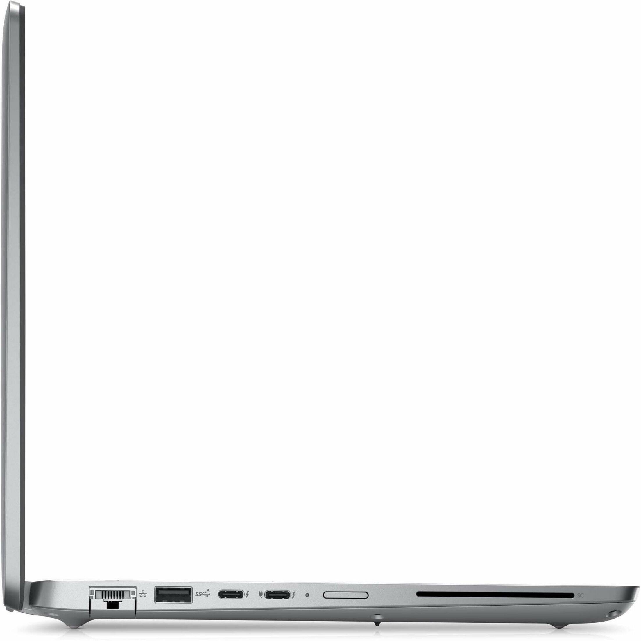 Alt View 13. Dell - Latitude 5000 14" Laptop - Intel Core Ultra 5 with 16GB Memory - 256 GB SSD - Titan Gray, Gray.