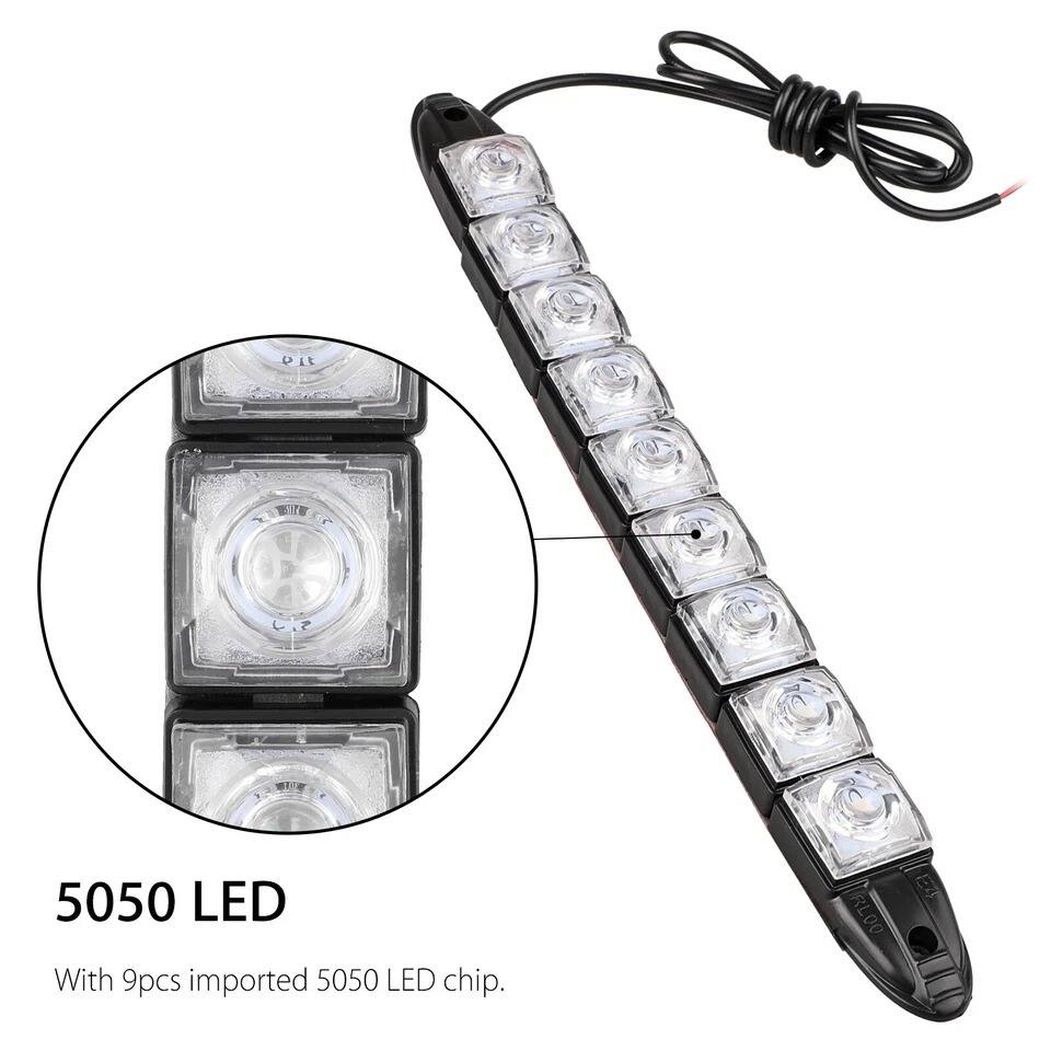 5050 LED  
With 9pcs imported 5050 LED chip.