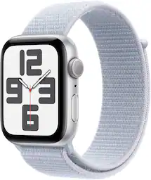 Silver - Aluminum - Sport Loop - Blue Cloud