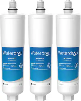 Waterdrop - AP431 Replacement Cartridge for Aqua-Pure AP431 Hot Water Scale Inhibitor for AP430SS - White