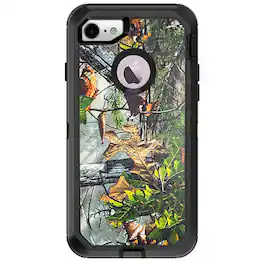 Entronix - Triple-Layer Heavy Duty Case for iPhone 8, 7, SE - Ultimate Protection - Camouflage