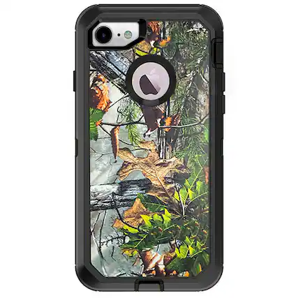 Front. Entronix - Entronix Triple-Layer Heavy Duty Case for iPhone 8, 7, SE - Ultimate Protection - Camo.