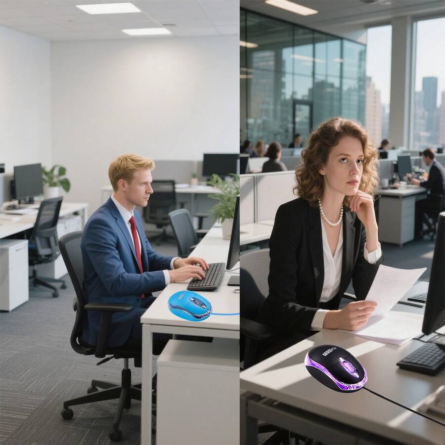 Comfort Essence Wired Mouse usb Mouse Optical Design Usb Cable Plug ...