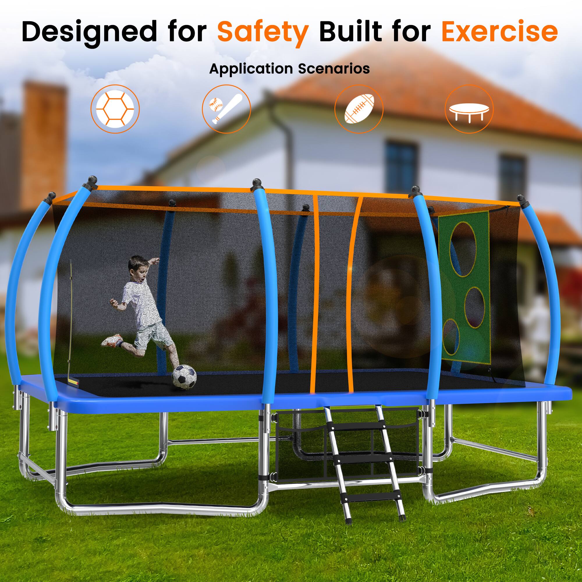 Designed for Safety  
Built for Exercise  
Application Scenarios