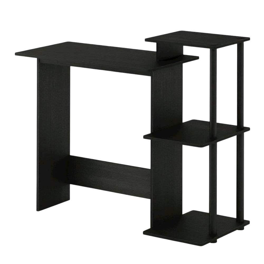 BisonOffice - Black Americano Computer Desk With Modern Workspace Design - Americano/Black