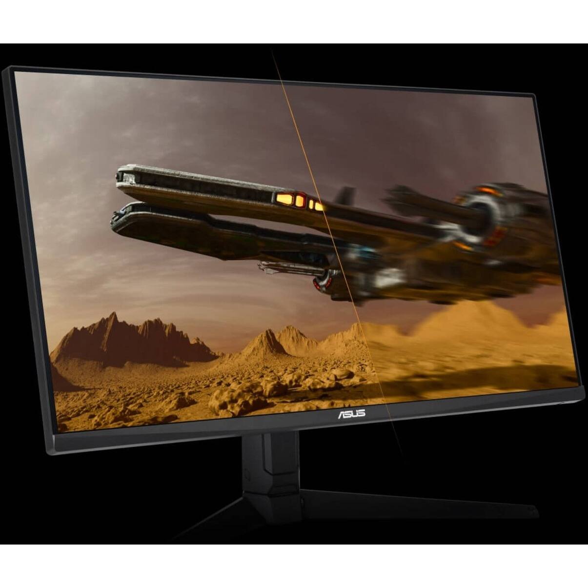 Alt View 17. ASUS - 31.5" VA LCD 4K UHD 160Hz 1-ms FreeSync Premium (AMD Adaptive Sync) Monitor with HDR (USB, HDMI) - Black.