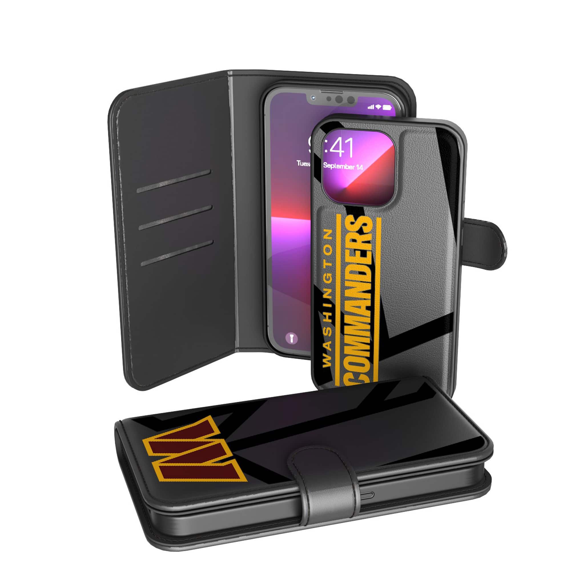 Keyscaper - NFL - Washington Commanders iPhone Wallet Case - 7/8/SE2/SE3 - Multicolor