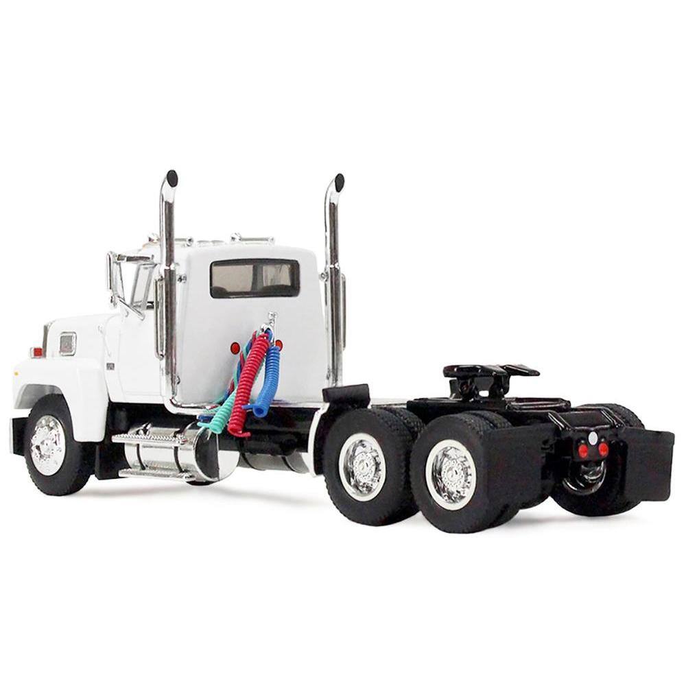 Alt View 1. First Gear - Ford LTL 9000 Trio Set (Two Day Cabs and One 60" Flat Top Sleeper) 1/64 Diecast Model by DCP/First Gear - Multicolor.