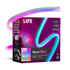 Imagine a neon light that's smart, changes shape in your hands, and can dance with seemingly endless colors and special effects. It's like a neon, only way, way better. LIFX Neon Flex LED Rope Light 6.5 ft Indoor
- No bridge, just Wi-Fi
- Bendable silicone, perfect for shaping
- With LIFX color blending
LIFX SuperColor
5x brighter color*
+ broadest white spectrum
$3.61
See lifx.com/supercolor